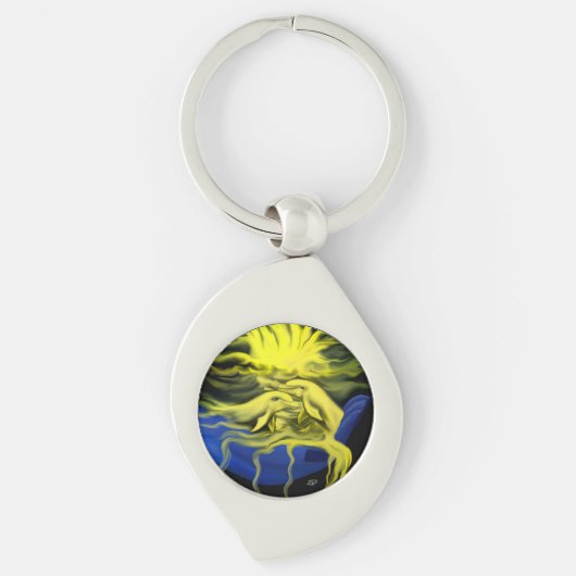 Dolphin Love Sleutelhanger (Voorkant)