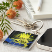 Dolphin Love Sleutelhanger (Voorkant Rechts)