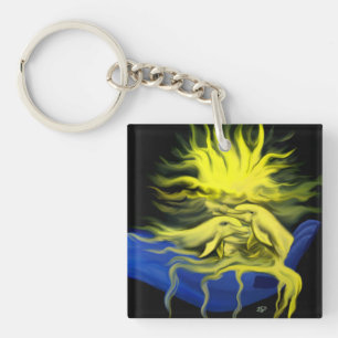 Dolphin Love Sleutelhanger