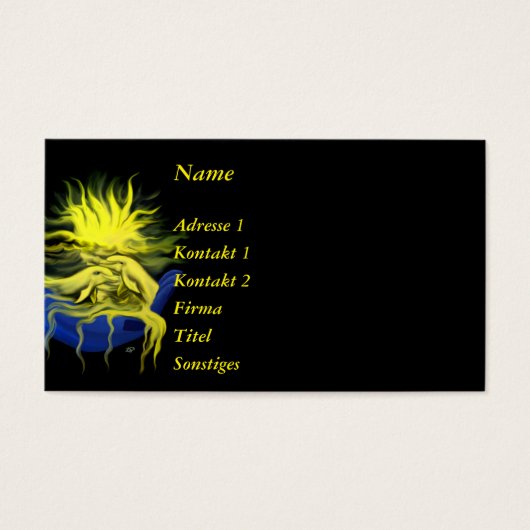 Dolphin Love Visitekaartjes (Voorkant)