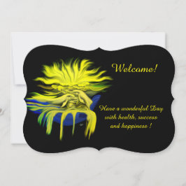 Dolphin Love voegt Jouw tekst Invitation toe Kaart