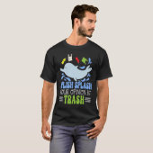 Dolphin Lover Marine Biology Underwater Animal 5 T-shirt (Voorkant volledig)