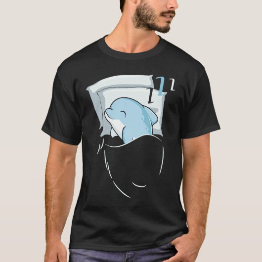 Dolphin Lover Marine Biology Underwater Animal 7 T-shirt (Voorkant)