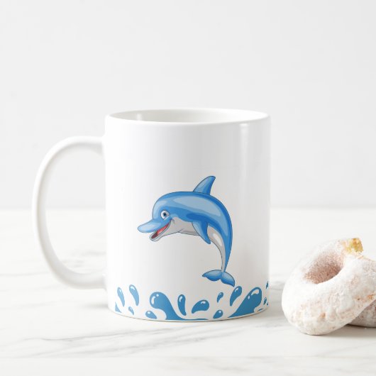 Dolphin Lover's Dream Mok (Met donut)