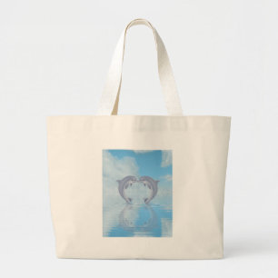 Dolphin Lovers Gift Ideeën Grote Tote Bag