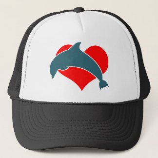 Dolphin Luv Trucker Hat Trucker Pet
