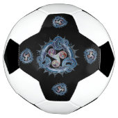 Dolphin Mandala Voetbal (Gedraaid)