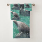 Dolphin Marine Animal Swim Dive Destiny Destiny's Bad Handdoek (Insitu)