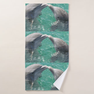 Dolphin Marine Animal Swim Dive Destiny Destiny's Bad Handdoek