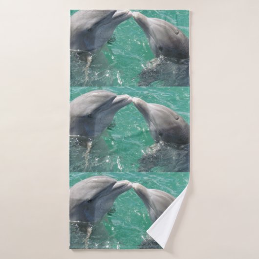 Dolphin Marine Animal Swim Dive Destiny Destiny's Bad Handdoek (Badhanddoek)