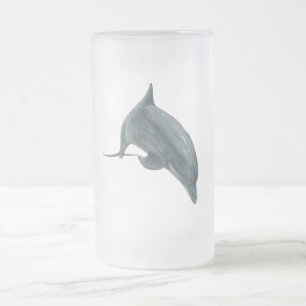 Dolphin Matglas Bierpul