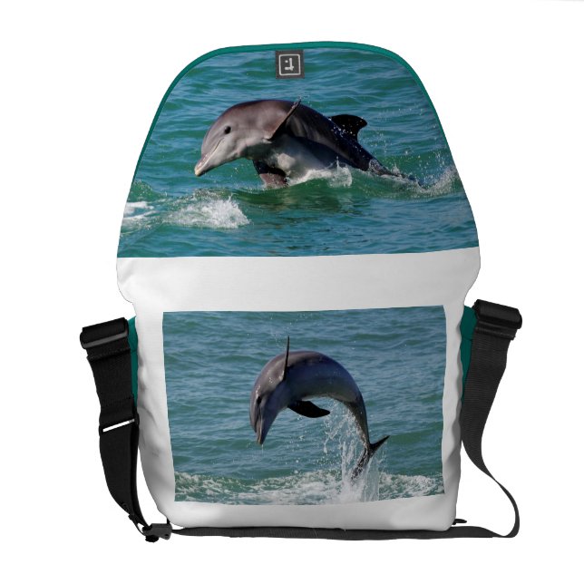 Dolphin Messenger Bag (Achterkant Open)