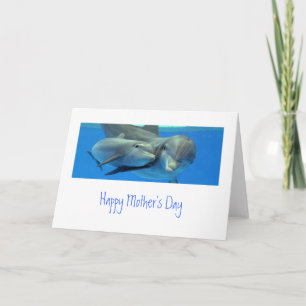 Dolphin Mother's Day Card Kaart