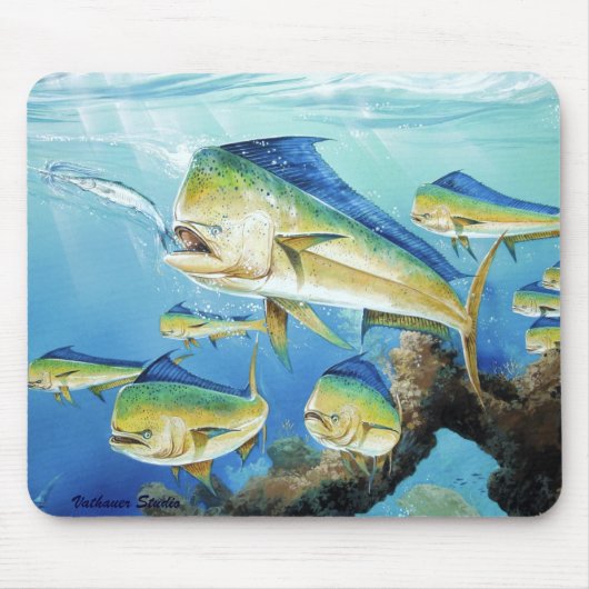 Dolphin Mousepad Muismat (Voorkant)
