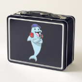 Dolphin naar Muziek luisteren (Achterkant)