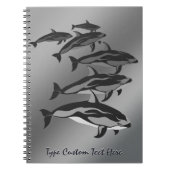 Dolphin Notitieboek - Speciaal Dolphin Art Journal (Voorkant)