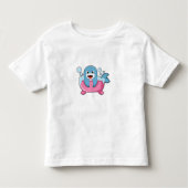 Dolphin on Bathtub Kinder Shirts (Voorkant)
