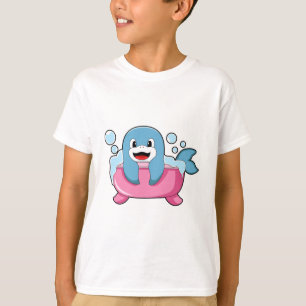 Dolphin on Bathtub T-shirt