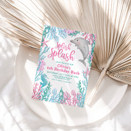 Dolphin onder de uitnodiging van het Zee van de ve