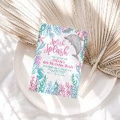 Dolphin onder de uitnodiging van het Zee van de ve