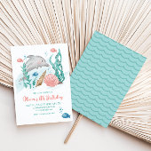 Dolphin onder de uitnodiging van het Zee van de ve