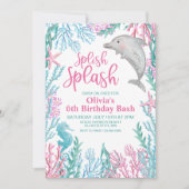 Dolphin onder de uitnodiging van het Zee van de ve (Voorkant)