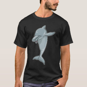 Dolphin op Hip Hop Dance Dab T-shirt