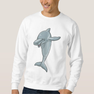 Dolphin op Hip Hop Dance Dab Trui