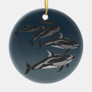 Dolphin Ornament, persoonlijk aangepast Dolphin Ar Keramisch Ornament