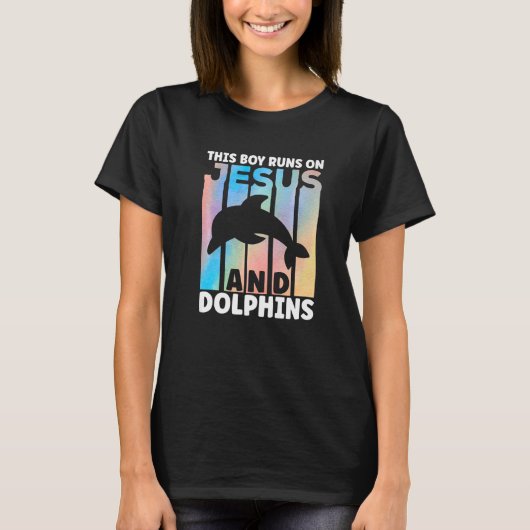 Dolphin Outfit for Dolphin Lovers Apparel for Boys T-shirt (Voorkant)
