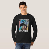 Dolphin Outfit for Dolphin Lovers Apparel for Boys T-shirt (Voorkant volledig)