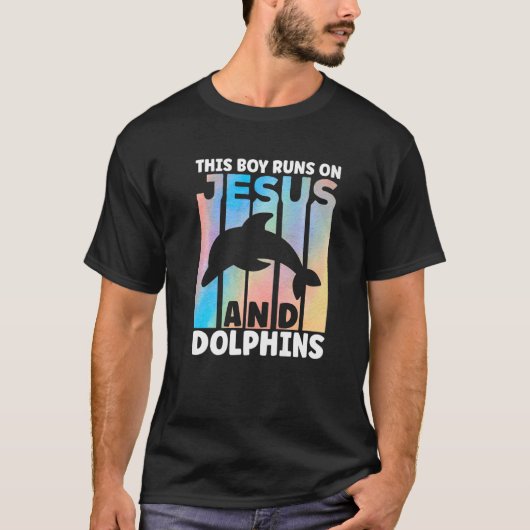 Dolphin Outfit for Dolphin Lovers Apparel for Boys T-shirt (Voorkant)