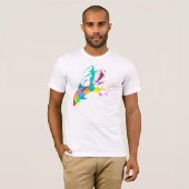Dolphin Paint T-shirt (Voorkant volledig)