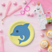 Dolphin Papieren Bordje (Feest)