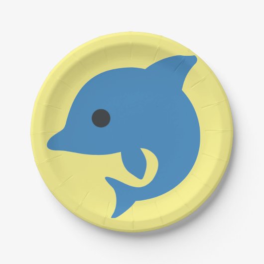 Dolphin Papieren Bordje (Voorkant)
