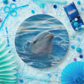 Dolphin Papieren Bordje (Feest)