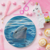 Dolphin Papieren Bordje (Feest)