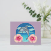 Dolphin Paradise Briefkaart (Staand voorkant)