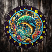 Dolphin Paradise Dartboard: Kustflair Dartbord