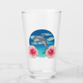 Dolphin Paradise Glas (Voorkant)