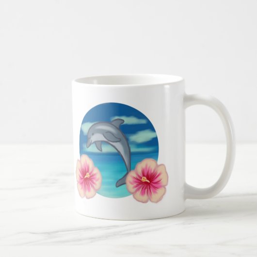 Dolphin Paradise Koffiemok (Rechts)