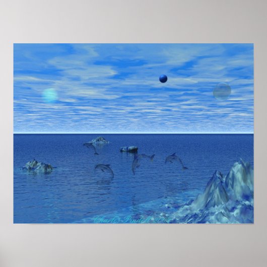 Dolphin Paradise Poster (Voorkant)