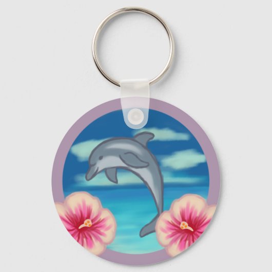 Dolphin Paradise Sleutelhanger (Voorkant)