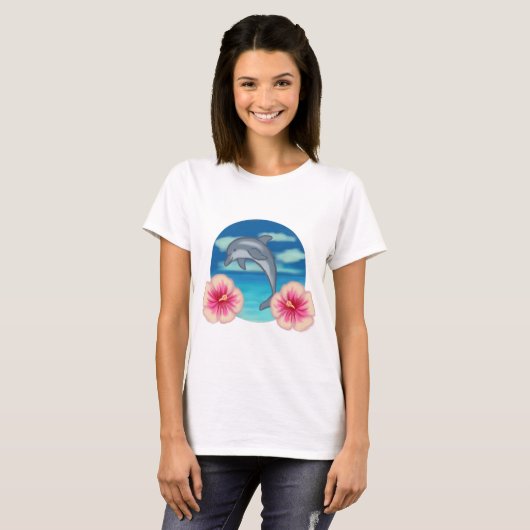 Dolphin Paradise T-shirt (Voorkant volledig)