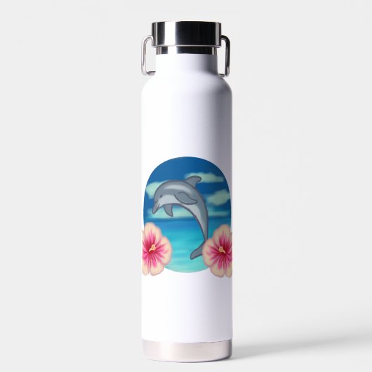Dolphin Paradise Waterfles (Voorkant)