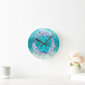 Dolphin Peace Ronde Klok (Huis)