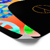 Dolphin Peace Sunday Print (Hoek)