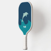Dolphin Pickleball Paddle van Deb Jeffrey (Links)