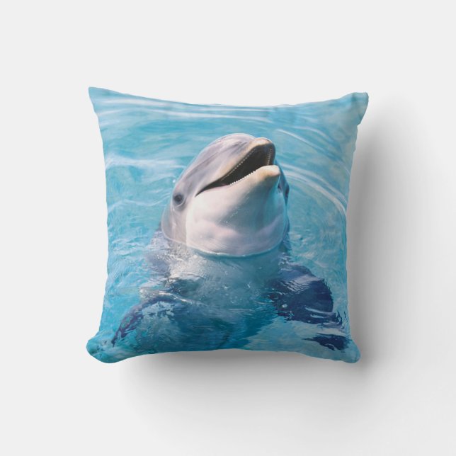DOLPHIN PILLOW CUSHION KUSSEN (Voorkant)
