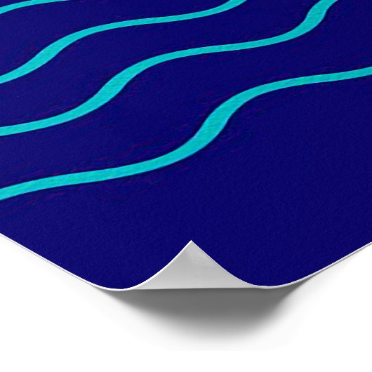 Dolphin Play Ball Game Gift| Dolphin voor Valentij Poster (Hoek)